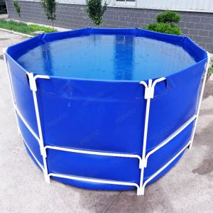 Canvas Fish Farming Tank